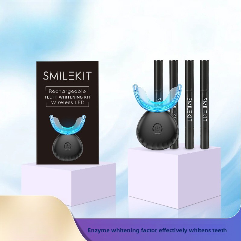 Teeth Whitening Kit At Home - Teeth Whitening Kit with Wireless Charging,