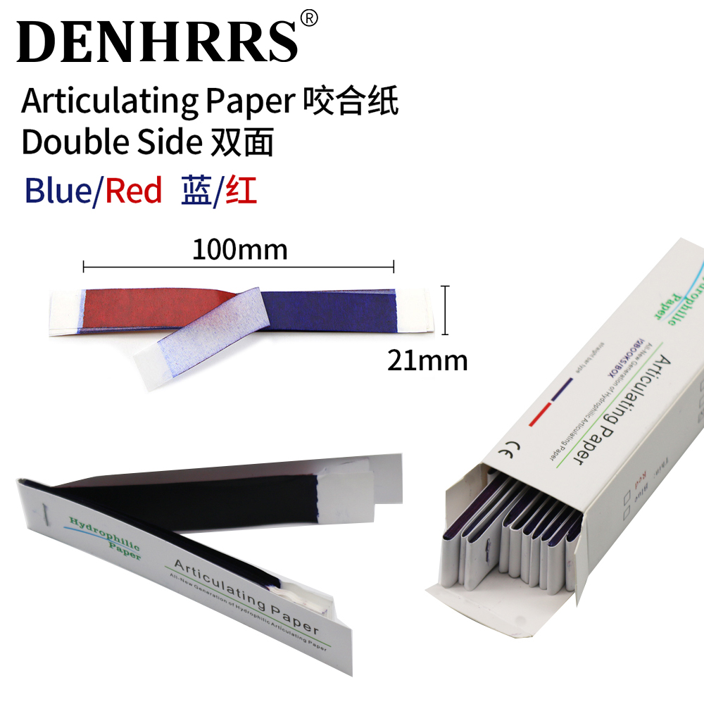 Teeth Whitening Retainer - Articulating Paper Dentist Lab Products Double-sided