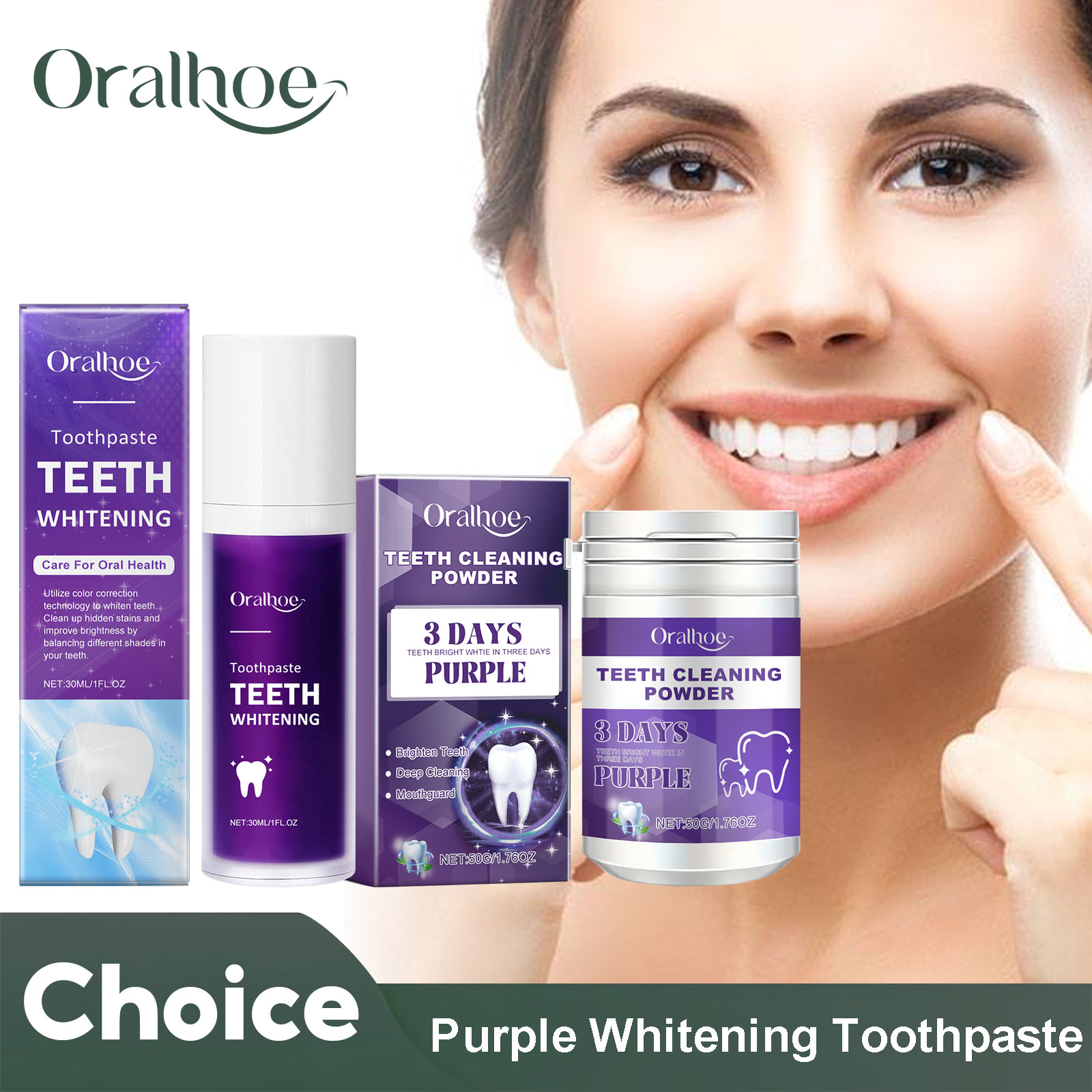 Purple Corrector Teeth Whiteni - огляд і ціна Teeth Whitening Ai