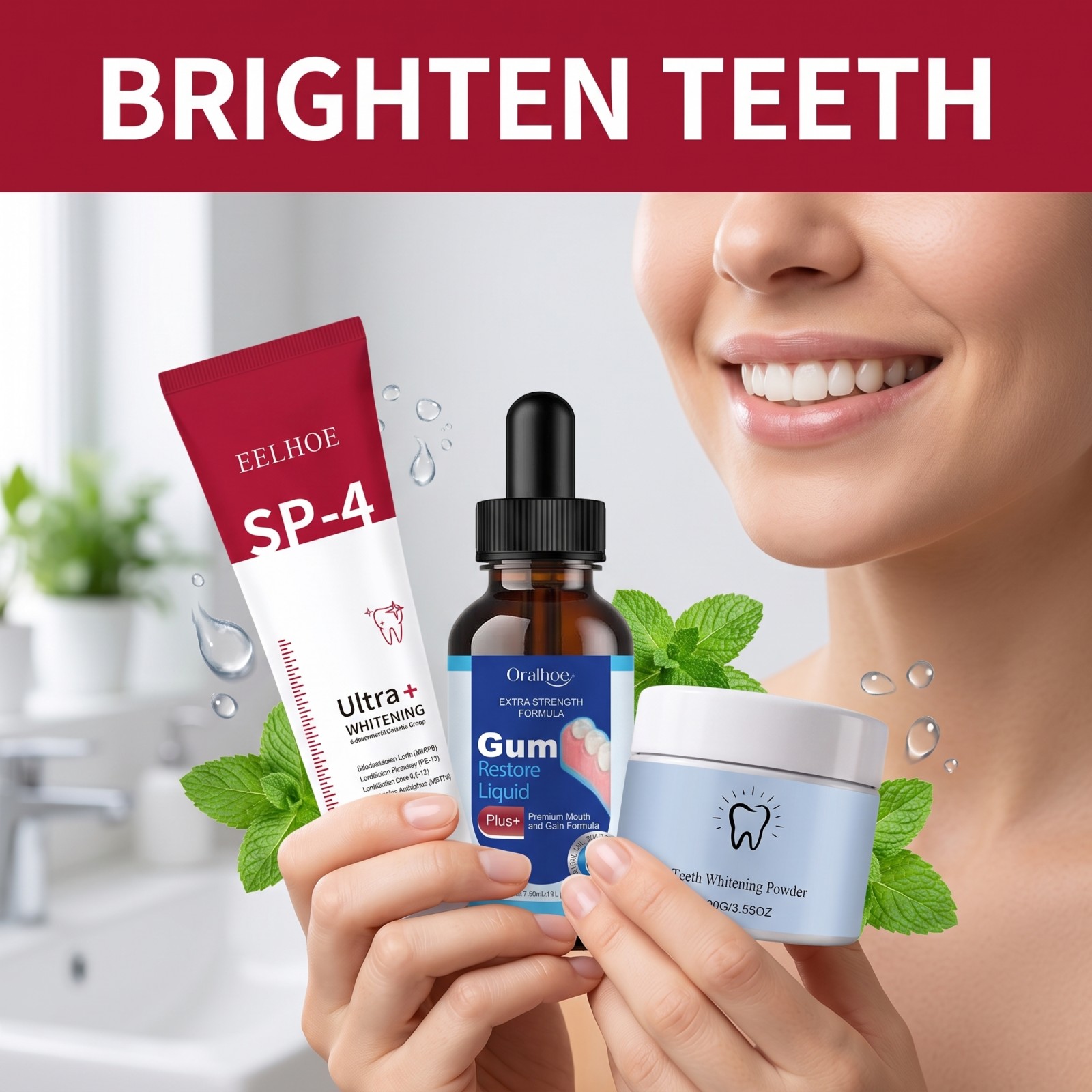 Oral Care Combo Set Whitening  - огляд і ціна Teeth Whitening Ai