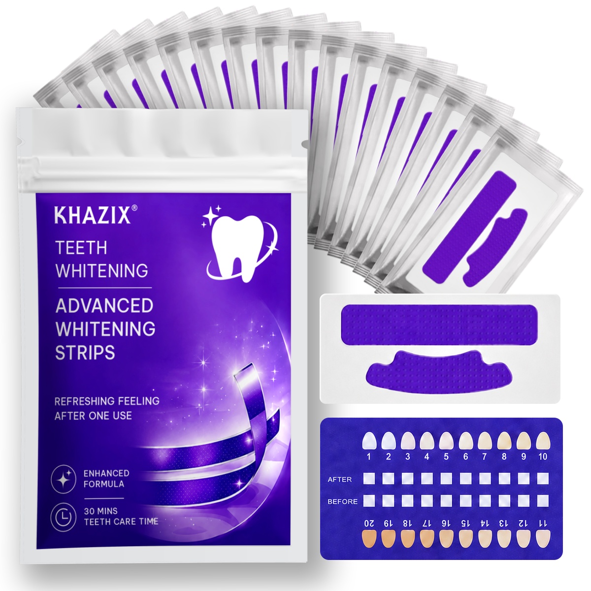 1/7 Pairs Teeth Whitening Stri - огляд і ціна Teeth Whitening Retainer