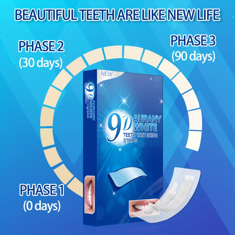 21 Pairs of 9D Aurany White Te - огляд і ціна Teeth Whitening Ai