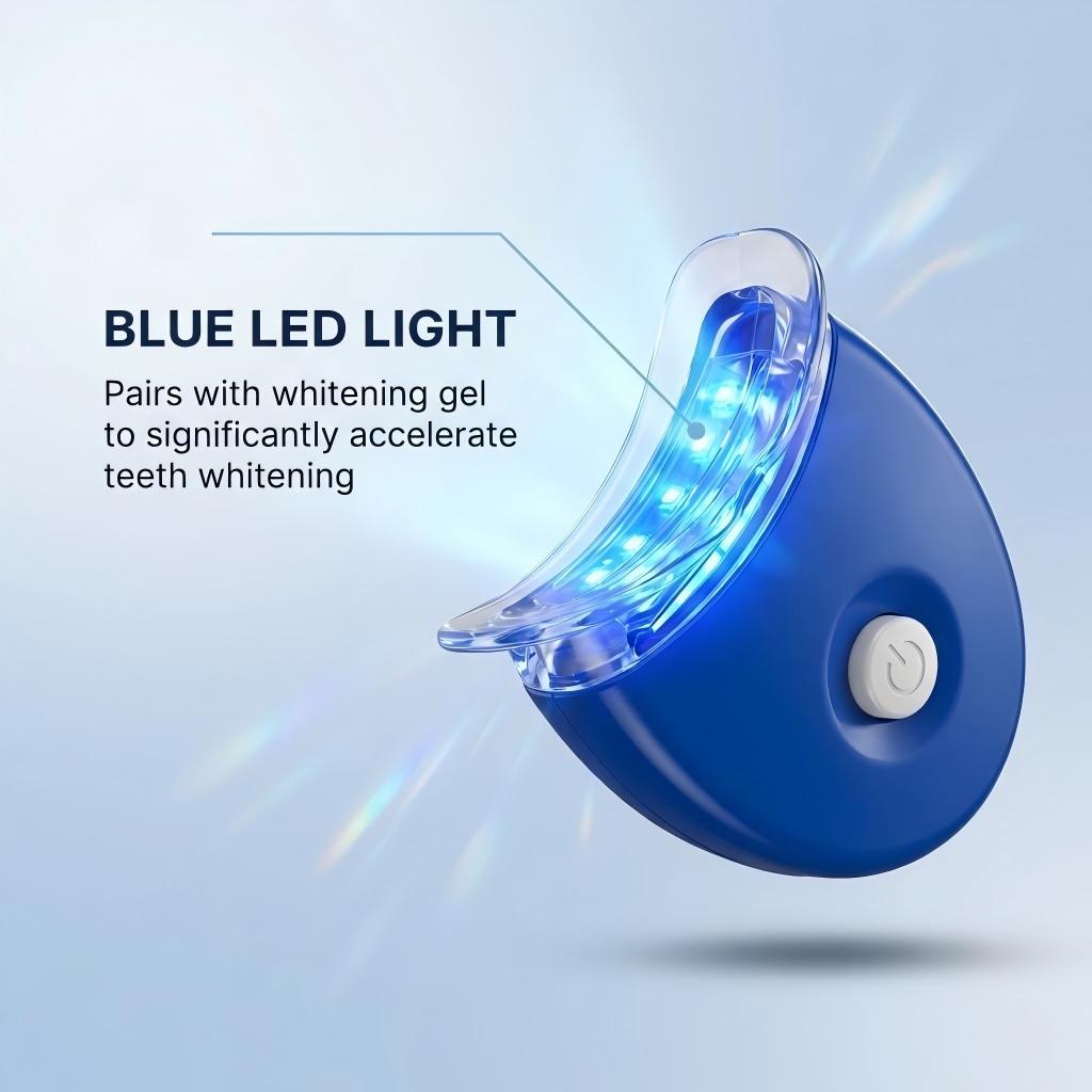 Wireless Cold LED Blue Light T - огляд і ціна Teeth Whitening Kit At Home