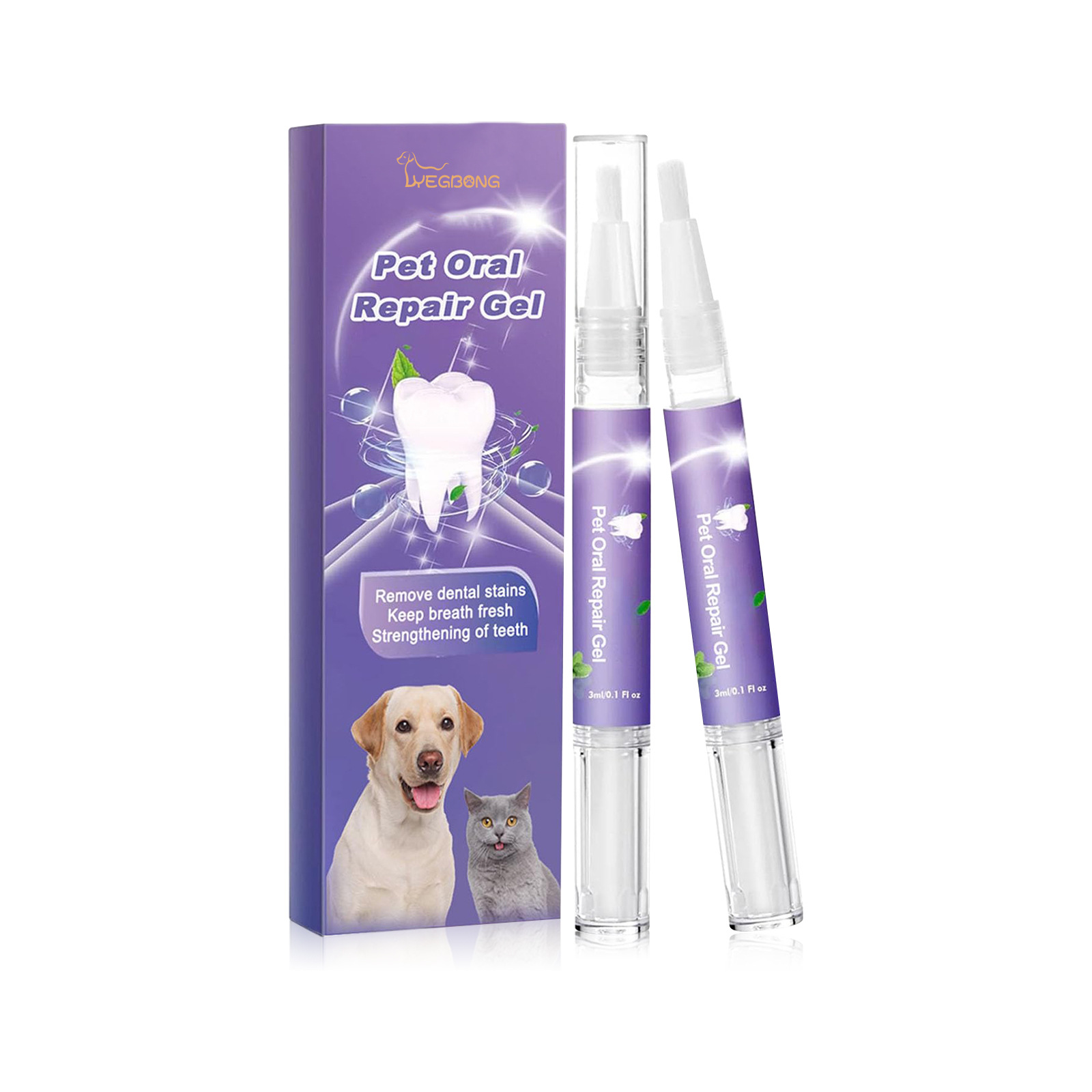 Pet Oral Repair Gel Puppy Tart - огляд і ціна Teeth Whitening Ai