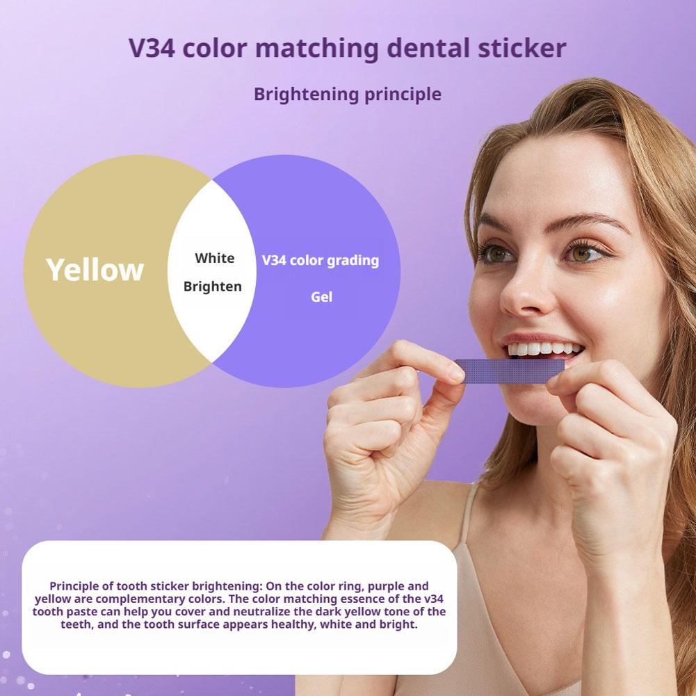 14/28/42PCS V34 Purple Teeth W - огляд і ціна Teeth Whitening Kit At Home