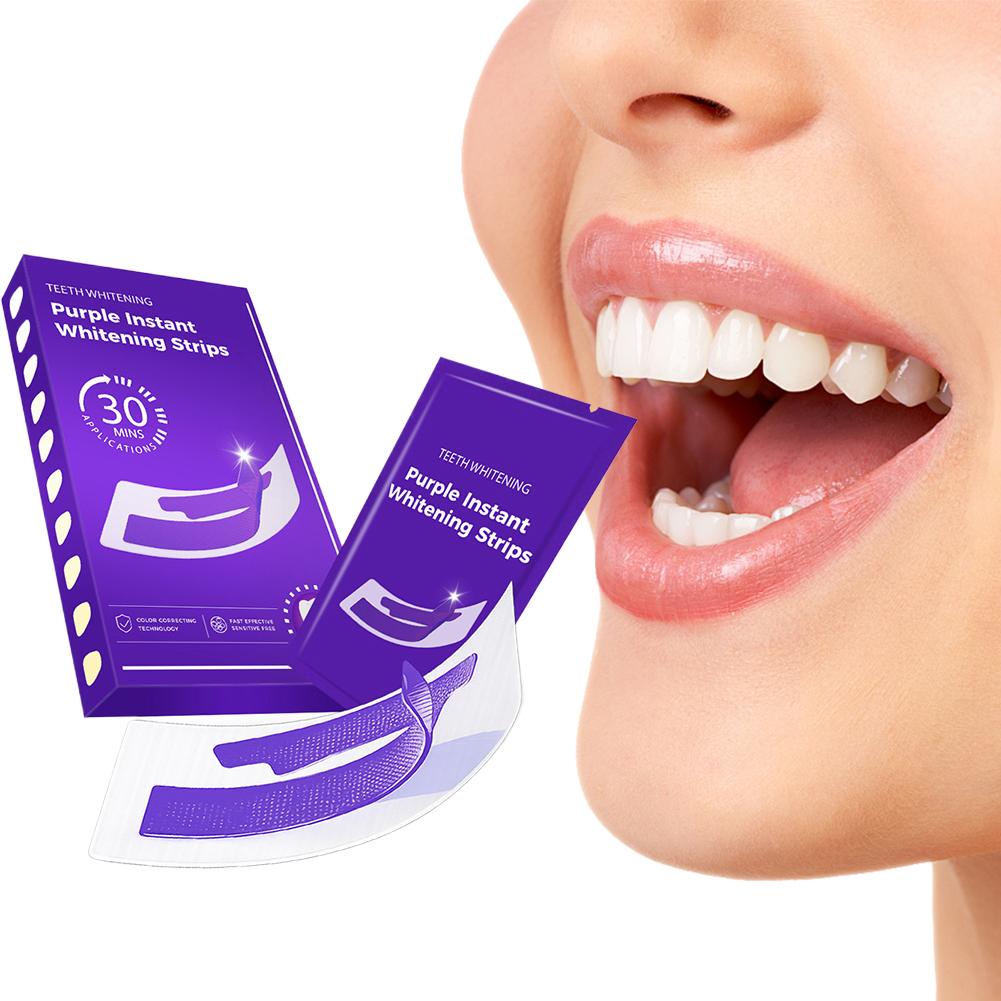 42Pairs Purple Teeth Whitening - огляд і ціна Teeth Whitening Retainer