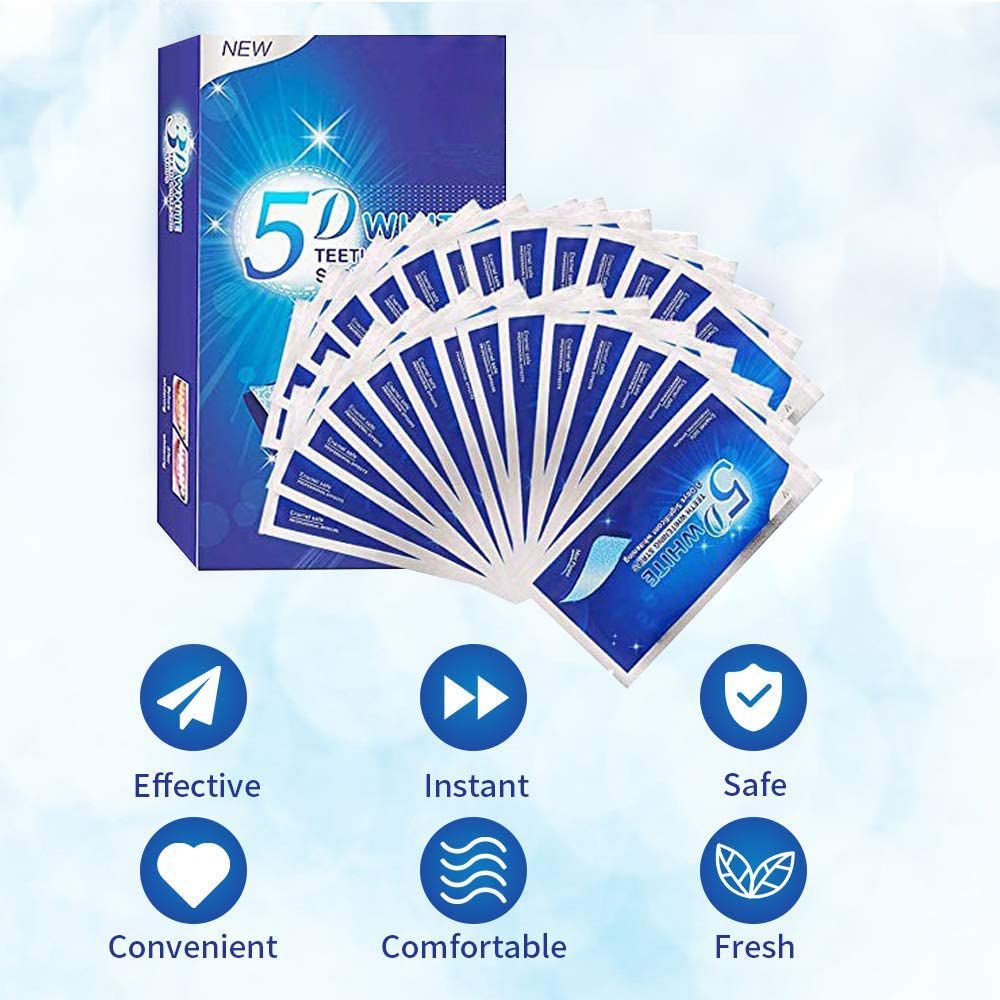 5D White Teeth Whitening Strip - огляд і ціна Teeth Whitening Ai