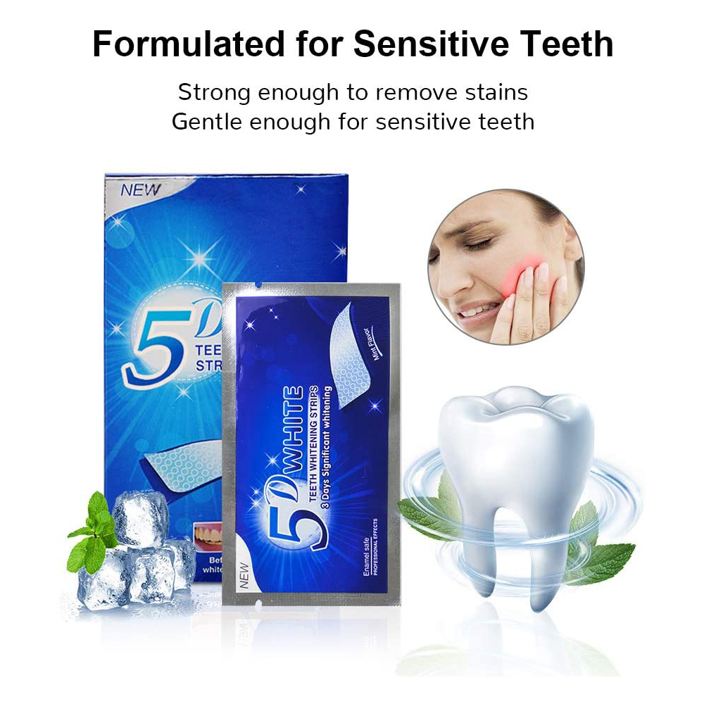 5D White Teeth Whitening Strip - огляд і ціна Teeth Whitening Ai