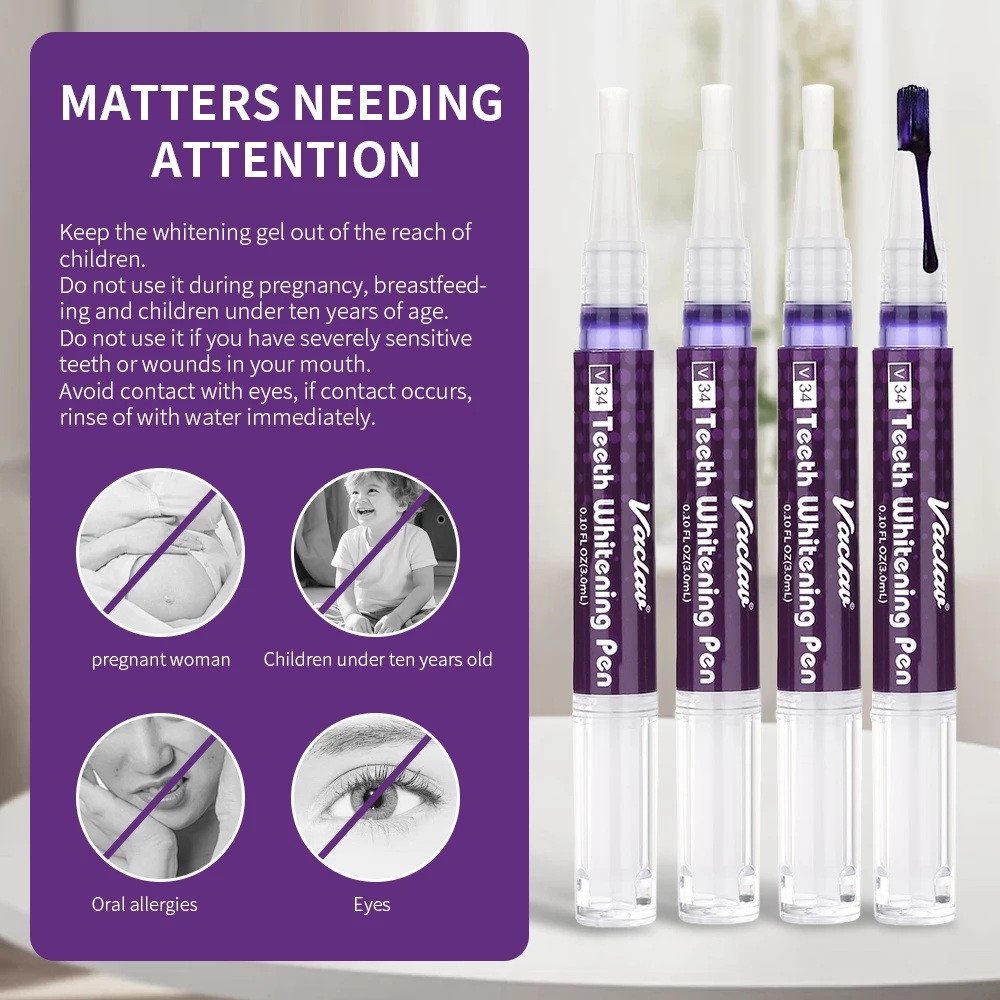 Vaclav V34 Purple teeth whiten - огляд і ціна Teeth Whitening Ai