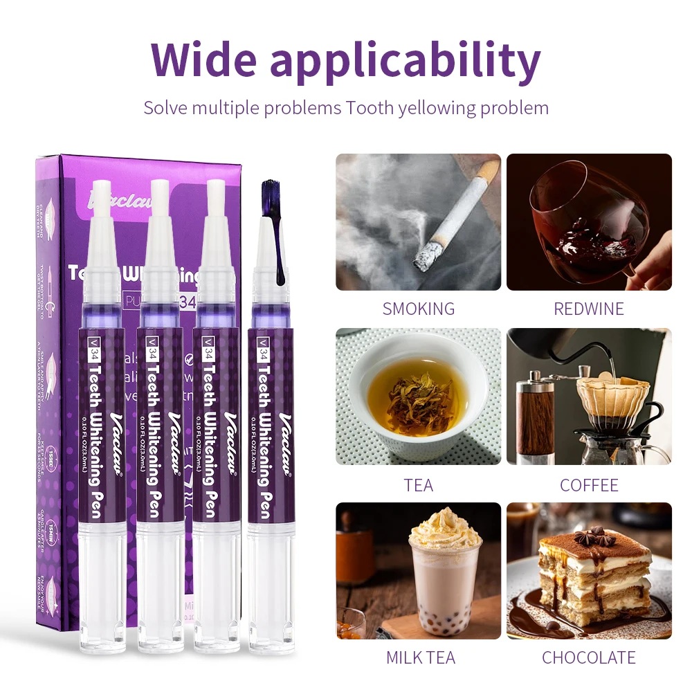 Vaclav V34 Purple teeth whiten - огляд і ціна Teeth Whitening Ai