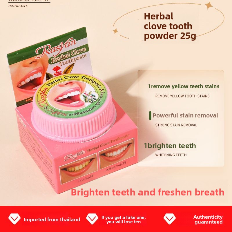 Thai Clove/coconut Tooth Powde - огляд і ціна Teeth Whitening Ai